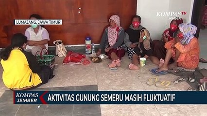 Aktivitas Gunung Semeru Masih Fluktuatif