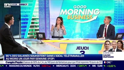 Dimitri Boulte (Société Foncière Lyonnaise) : Les salariés français toujours attachés à leur lieu de travail malgré le Covid-19 (Ifop) - 03/12