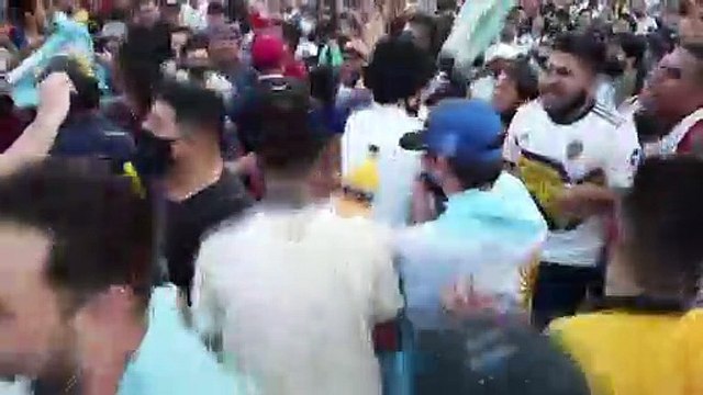 Argentinians mourn legendary footballer Diego Maradona who died on Wednesday