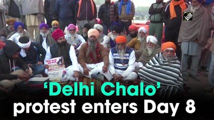 Farmers' protests at Delhi's border enters eighth day