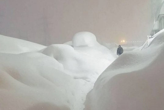 La ville la plus froide du monde a reçu 2 mois de neige en 5 jours