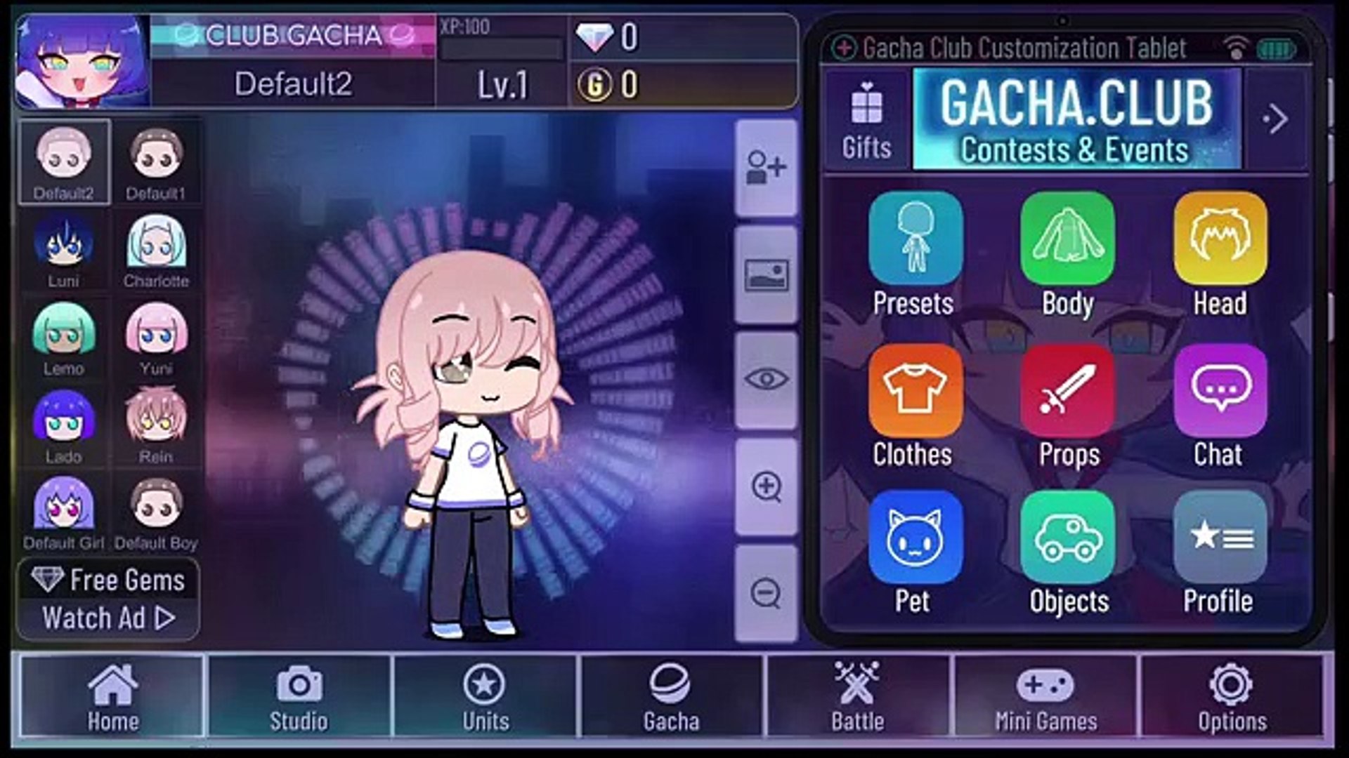 HOW To Make A Gacha Club Boy OC !