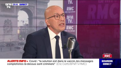 Éric Ciotti (LR): "Il faut relocaliser tout ce qui relève d'un intérêt vital pour le pays"