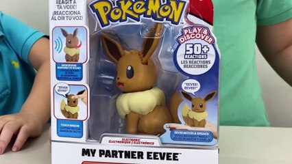 My Partner Eevee - Talking & Moving Pokemon Toy
