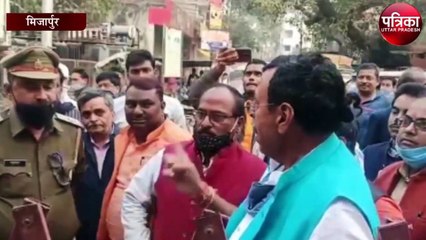 नाराज बीजेपी विधायक ने दरोगा और कोतवाल को लगाई फटकार