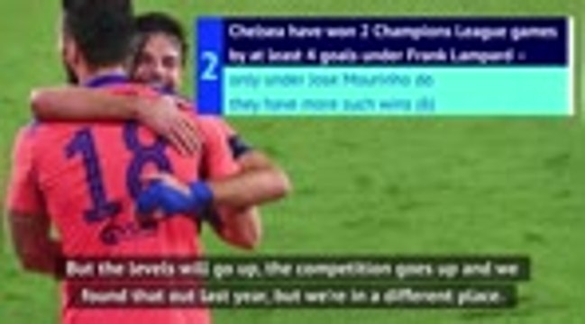'Superstitious' Lampard not getting carried away despite rampant Chelsea
