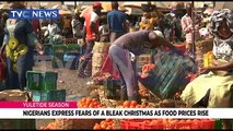 Nigerians express fears of a bleak Christmas as food prices rise