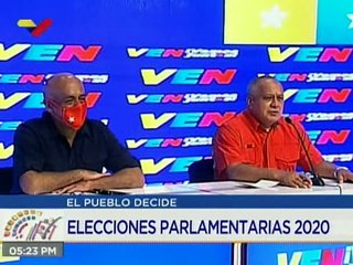 Diosdado Cabello: Este 6D el mensaje fue muy claro Venezuela es libre, democrática y soberana