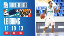 JUSTIN BIBBINS : DOUBLE DOUBLE POUR SON PREMIER MATCH EN Jeep® ÉLITE !