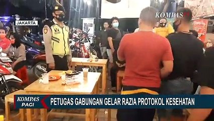 Temuan Pelanggaran Saat Razia Protokol Kesehatan di Kafe dan Rumah Makan!