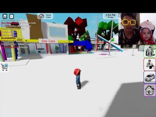 Jogando roblox - brincando na cidade de skate com nandinha silva