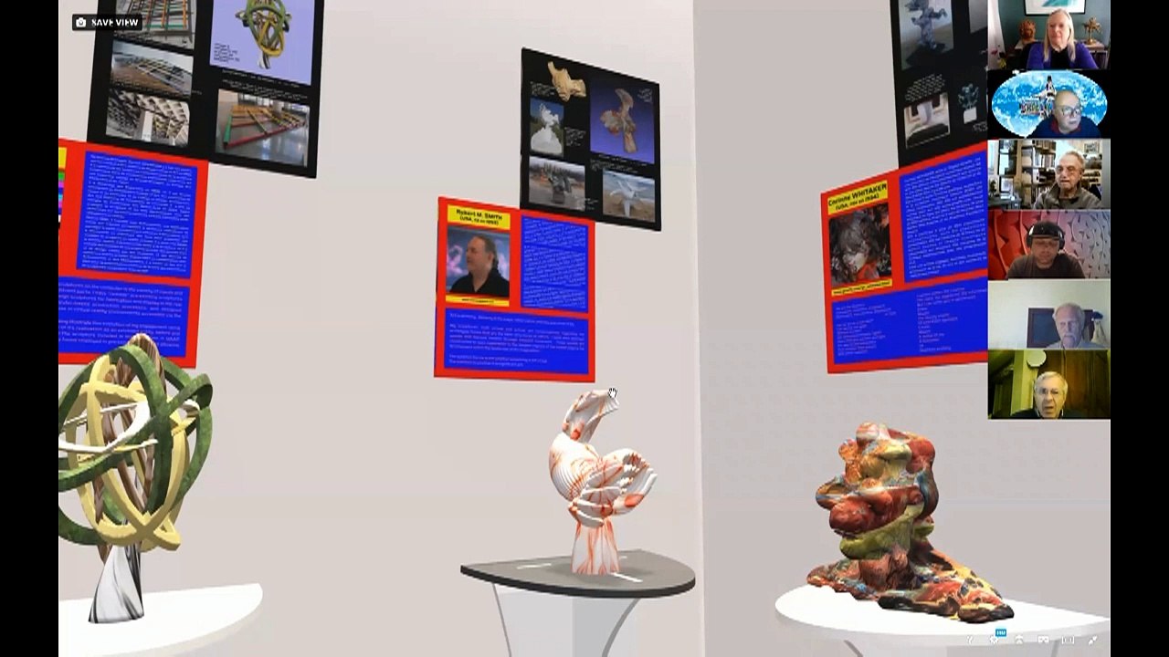 INTERSCULPT 2020&1 - Inauguration sur le Web - 5 déc 2020 - 1ère partie