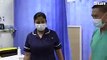 NHS staff prepare to administer Pfizer coronavirus vaccine
