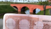 مدينة جسور عملات اليورو الورقية