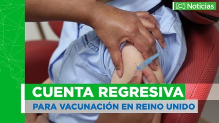 Pocas horas para iniciar vacunación contra covid-19