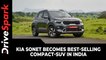 Kia Sonet Becomes Best-Selling Compact-SUV In India | Full Sales Report For November 2020