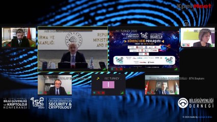 ANKARA - Karaismailoğlu, 13. Uluslararası Bilgi Güvenliği ve Kriptoloji Konferansı'nda konuştu (2)