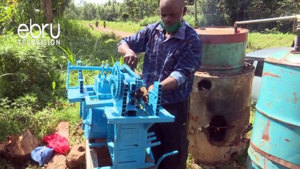 2 Men Turn Piling Plastic Waste In Kirinyaga