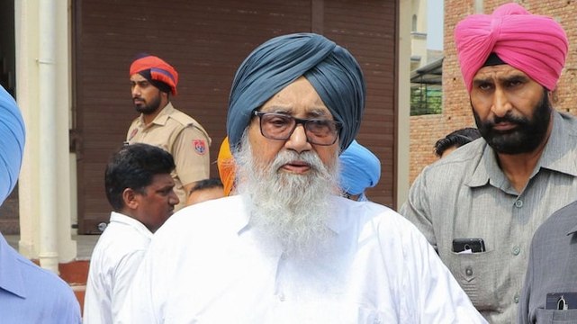 Ex-Punjab CM Parkash Singh Badal returns Padma Vibhushan