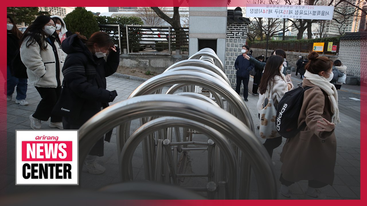 S. Korea's annual college entrance exam comes to a close