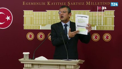 CHP Grup Başkanvekili Özgür Özel'den basın toplantısı