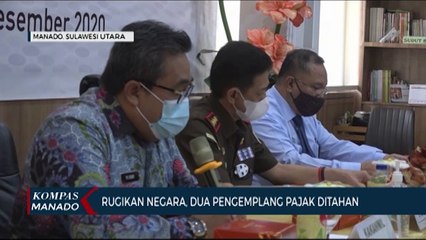 Rugikan Negara 3,8 Miliar,  Dua Pengemplang Pajak Ditahan