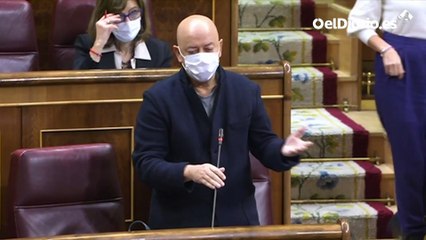 Elorza (PSOE) denuncia en el Congreso amenazas de Vox en redes sociales