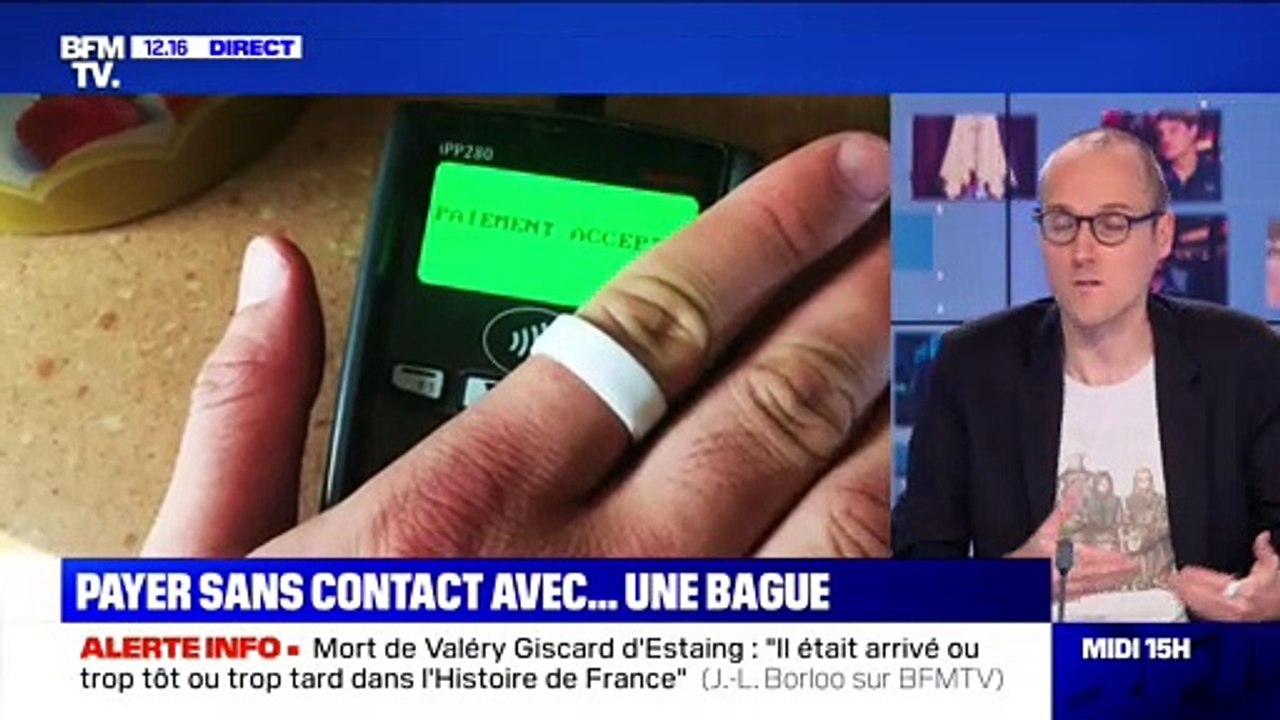 Payer sans contact avec...une bague - 03/12