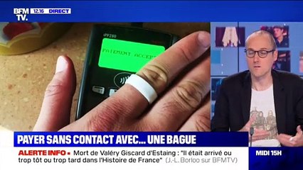 Payer sans contact avec...une bague - 03/12