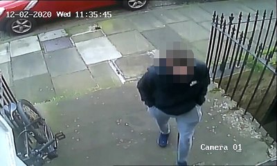 Bike thief in Edinburgh caught on camera