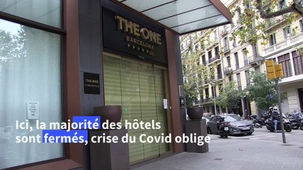 A Barcelone, des hôtels se réinventent pour faire face à la crise