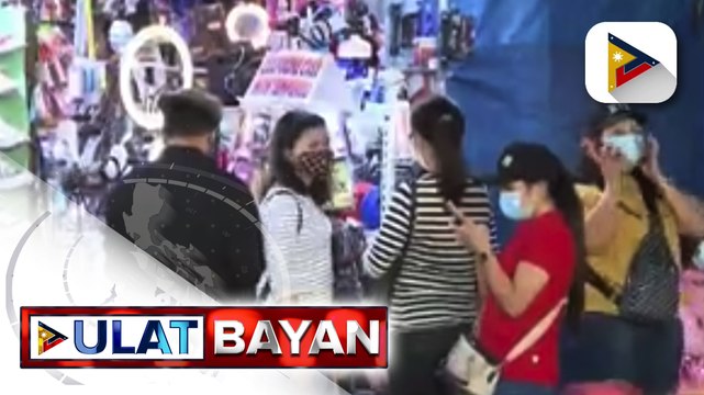 Mga bibili ng pang-regalo ngayong Pasko, unti-unti nang dumaragsa sa mga pamilihan; Mga namimili sa Baclaran, hindi maiwasang magkumpulan; DTI, may babala sa mga lumalabag sa health protocols; DTI, pinag-iingat ang mga mahihilig mag-shopping online