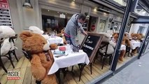 Restaurant Owner Packs Teddy Bears into Empty Seats