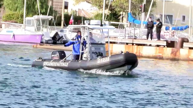 Un nouveau convoi maritime ITER de passage à Martigues (vidéo)