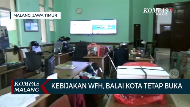 Wali Kota Positif Covid-19, Balai Kota Malang Tetap Buka