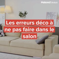 Les erreurs déco à éviter dans le salon !