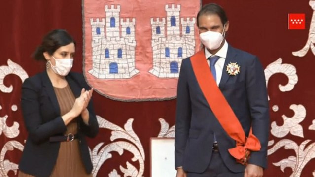 Nadal distinguido con la Gran Cruz de la Orden del Dos de Mayo