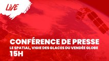 Conférence de presse CLS - Le spatial, vigie des glaces du Vendée Globe