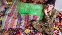 Teen Creates Sleeping Bags out of Recycled Potato Chip Packets for Homeless
