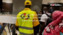 Cameroun, cittadini scoprono le scale mobili: scene esilaranti al centro commerciale