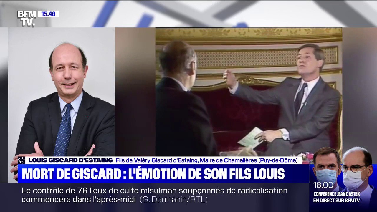 L'hommage de Louis Giscard d'Estaing à son père: "Tous ces hommages montrent la reconnaissance d'un parcours exceptionnel"