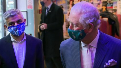 Prince Charles and Camilla visit Soho Theatre