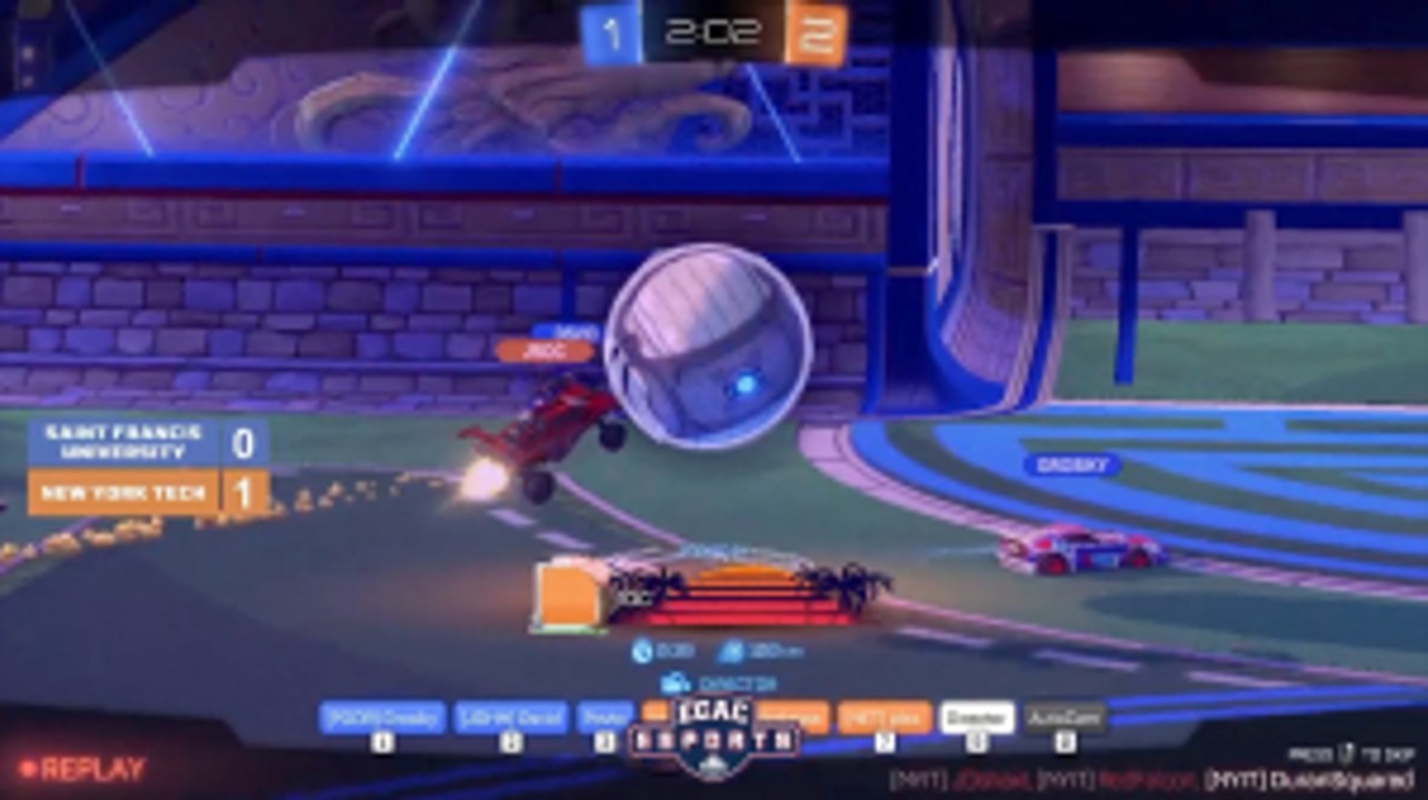 Rocket League Match: St.Francis VS. New York Tech Highlight 5