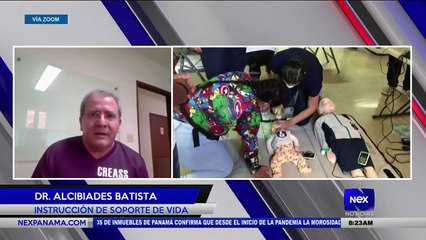 Entrevista al Dr. Alcibiades Batista, instrucción soporte de vida - Nex Noticias