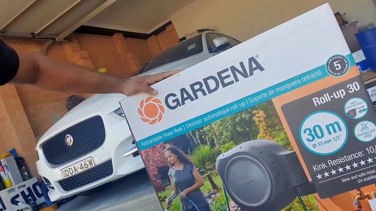 Garden Hose Reel Unboxing _Installation  Large Hosing Market in Australia _Type of Hose Reel