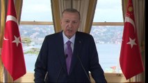 Cumhurbaşkanı Erdoğan,'Kovid-19'la Mücadele Özel Oturumu'nda BM Genel Kurulu'na seslendi - ANKARA