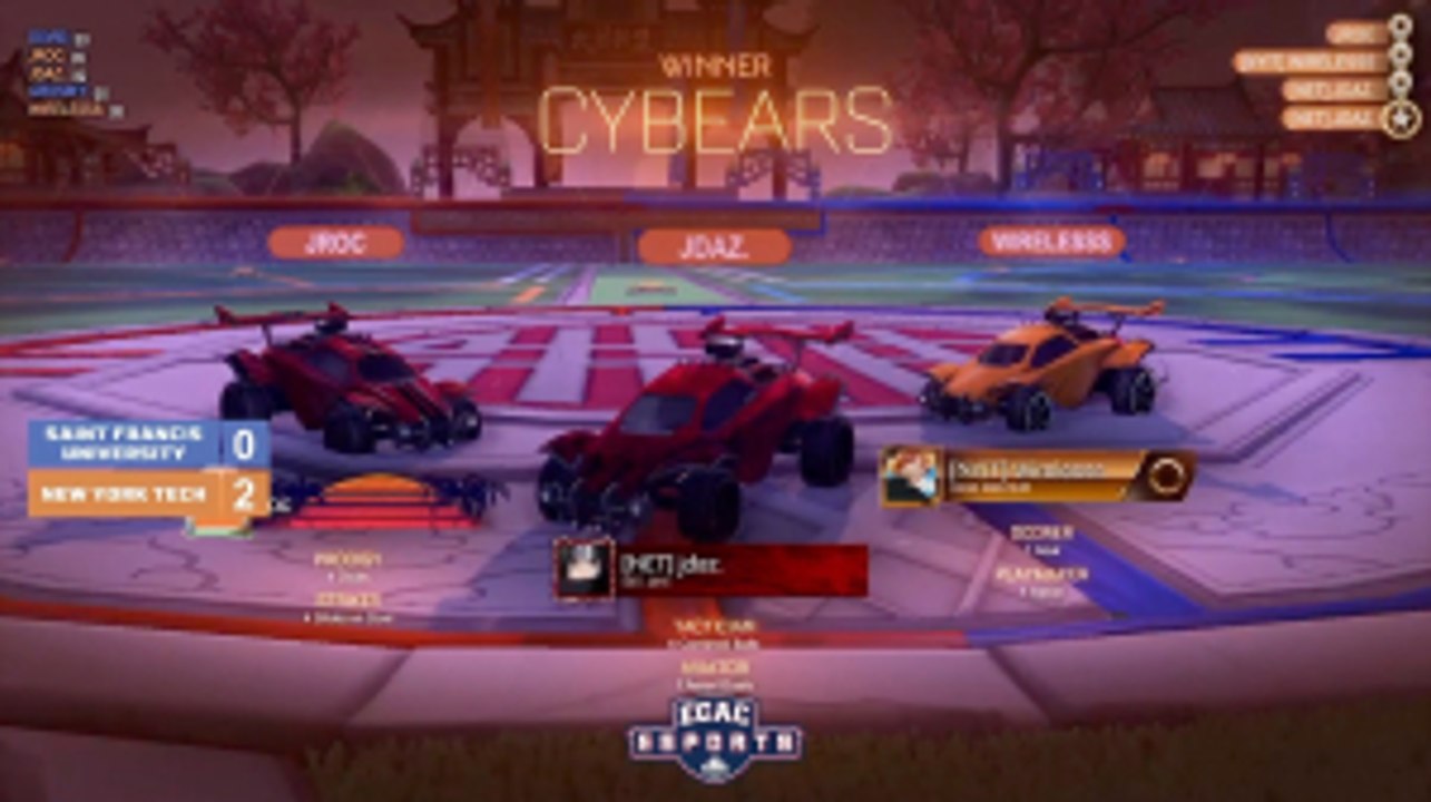 Rocket League Match: St.Francis VS. New York Tech Highlight 8