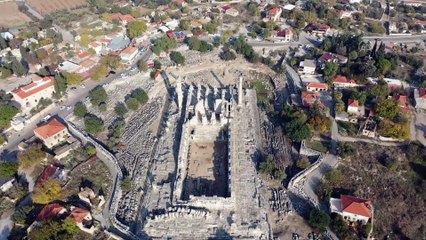 AYDIN - Didim Apollon Tapınağı'ndaki su sızıntısı sorunu çözüldü