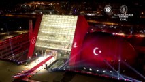 ANKARA - Cumhurbaşkanı Erdoğan: '(CSO binası) Burası önümüzdeki dönemde ülkemizin kültür-sanat zenginliğinin nişanelerinden biri olarak milletimize hizmet verecektir''