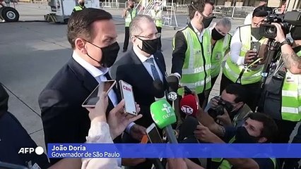 SP recebe um milhão de doses da CoronaVac